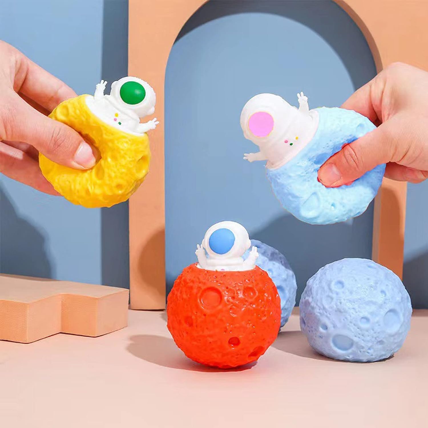 Astronaut: Space Explorer Squeeze Toy Set